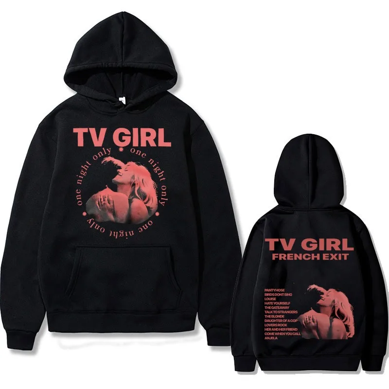 

Girl One Night Only Double Sided Print Hoodie Unisex Vintage Sweatshirt Men Women Casual Oversized Hoodies Sweatshirts