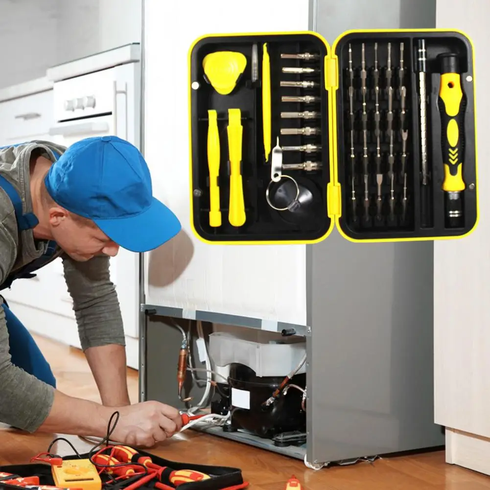 

36Pcs/Set Screwdriver Set High Hardness Rust-Proof Corrosion Resistant Magnetic Hex Shank 36 in 1 Screwdriver Bit Kit for Phone