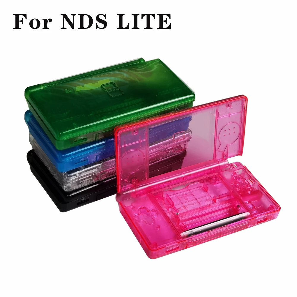 

Dropshipping New Housing Shell Cover Case Full Set with Buttons Screws Kit Replacement For Nintendo DS Lite NDSL Game Console
