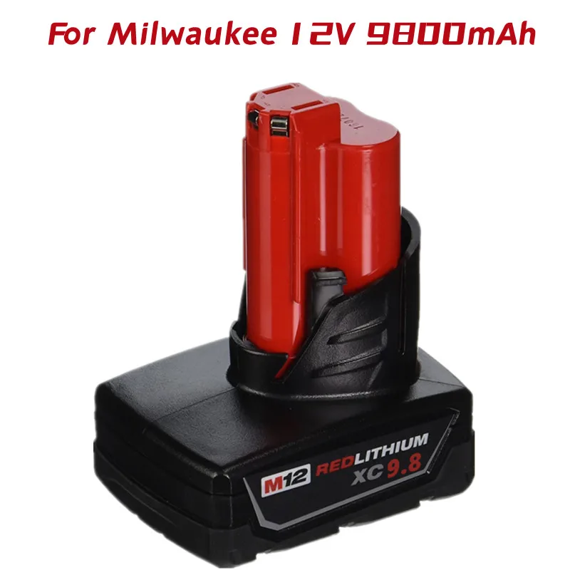 

[Обновление] литиевая батарея Milwaukee 12 В 2420 Ач, совместима с Milwaukee12V, беспроводные электроинструменты 48-11-2440 48-11-2402 48-11-