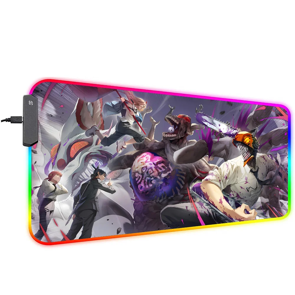 1 шт. игровой коврик для мыши с цепной пилой