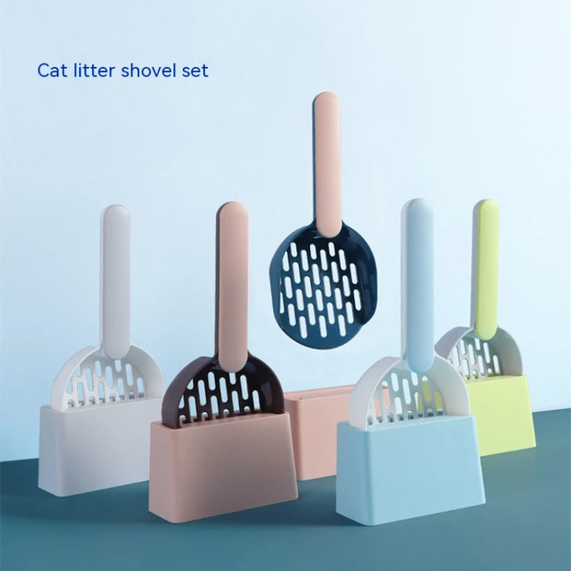 

Cat Litter Scoop Set Corrosion Resistant Cat Cleaning Supplies Cat Litter Cleaning Shovel Cleaning Toilet Sets Cat Litter Shovel
