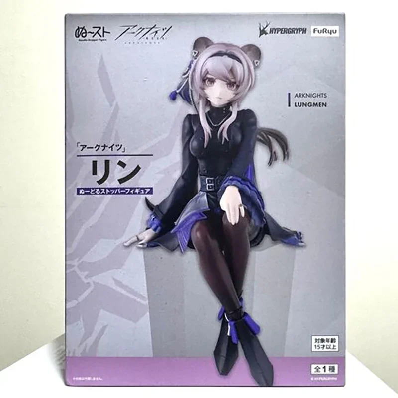 Фото В наличии: Фигурка FuRyu Noodle Stopper Game HYPERGRYPH Arknights Lin Energy Link, ПВХ, 14 см, аниме-фигурка, коллекционная модель, игрушка №1