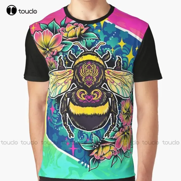 

Bumblebee Graphic T-Shirt Digital Printing Tee Shirts Streetwear Xxs-5Xl New Popular Unisex Christmas Gift
