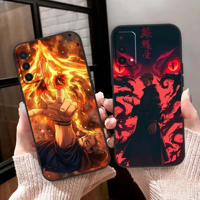 Фото Чехол для телефона с изображением аниме Jujutsu Kaisen для OnePlus 15, 15R, 15T, 13T, 13S, 13R, 12, 13, 11R, 11, 10, 10T, 10R, 9R, 9, Ace, 6, 5, 3v, 3 Pro №4