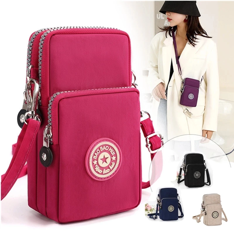 

Women Summer Shoulder Bag fashion Mobile Phone Bag Wrist Arm Wallet Coin Purse Outdoor Waist Packs Multifunction Chest Bag