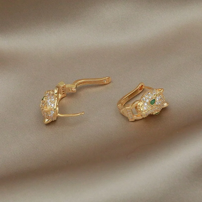 Серьги-гвоздики в виде животных