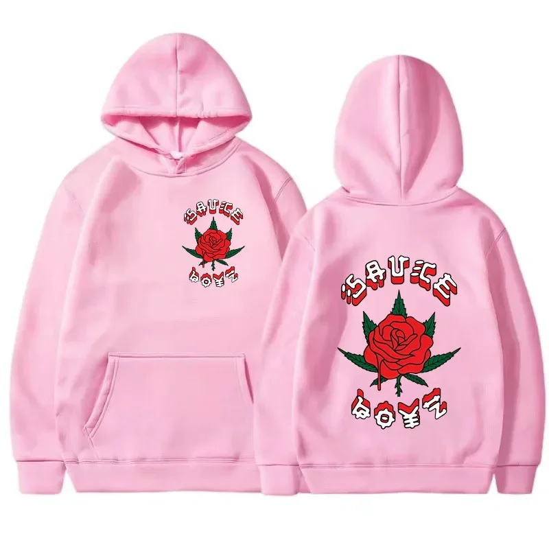 Толстовка Унисекс В Стиле Хип-хоп С Принтом Повседневный Флисовый Уличный Топ