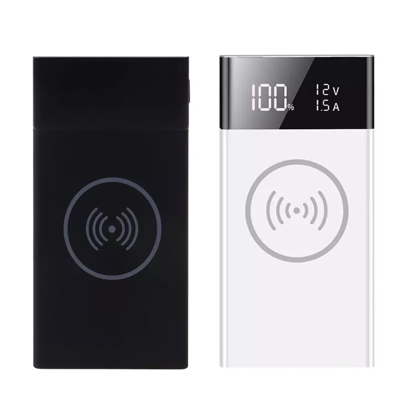 

6x 18650 Battery DIY Qi Wireless Charger QC3.0 USB Type C PD Power Bank Box Case