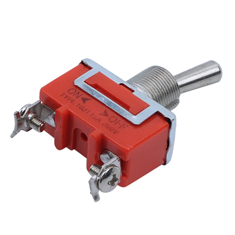 Переменный ток 250 в 15 а SPST 2-Позиционный Переключатель ВКЛ/ВЫКЛ 2 шт. с