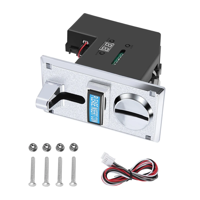 Прочный программируемый пластиковый приемник монет электронный роликовый