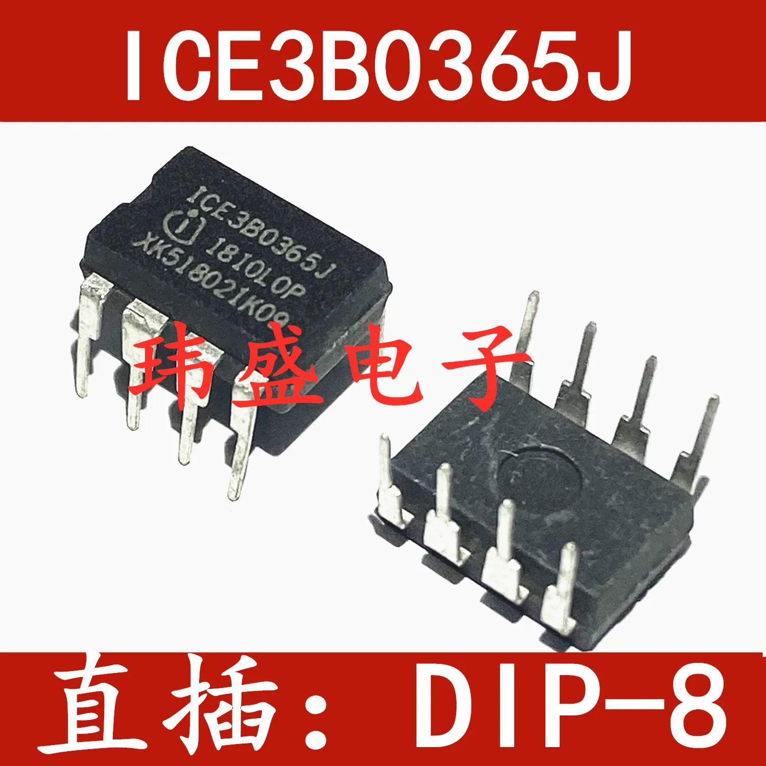 

10 pieces ICE3B0365J DIP-8 3B0365J ICE3B0365