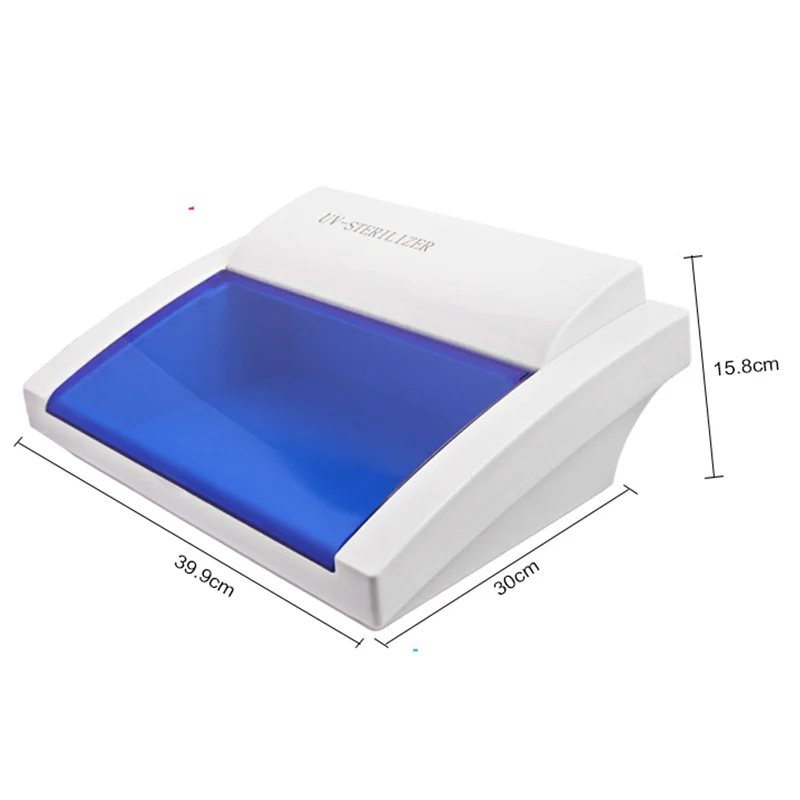 8 Вт маникюрный салон УФ Стерилизация Дезинфекция шкафчик Пинцет коробка для