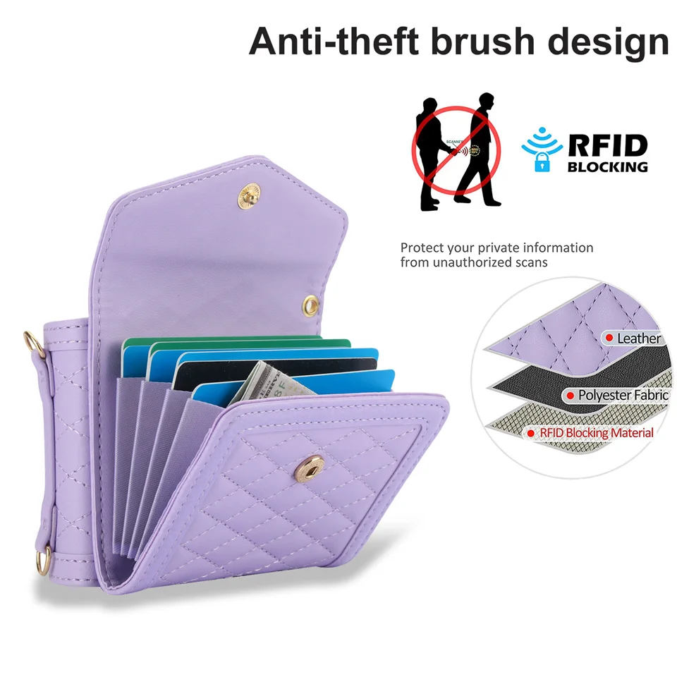 Кожаный чехол-книжка для Samsung Galaxy Z 6 5 4 3