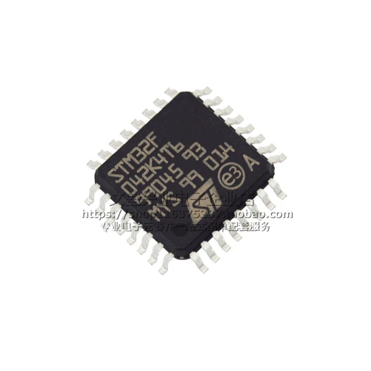 

100% New Original STM32F042K4T6 Package LQFP32Brand new original authentic microcontroller IC chip