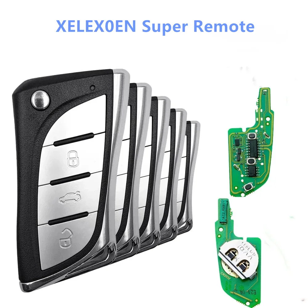 

VVDI2/VVDI MINI Key Tool Max совместимый супер пульт дистанционного управления для T-oyota L-exus с 3 кнопками и встроенным супер чипом