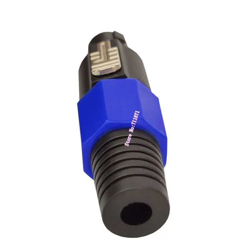YARCHONN Speakon Luidspreker Bare Wire Kabel Open End 1.64FT Pigtail Luidspreker Draad Audio Kabel naar Speakon Stekker Adapter Twist Lock voor Audio Apparaten (2 stuks) (Bus