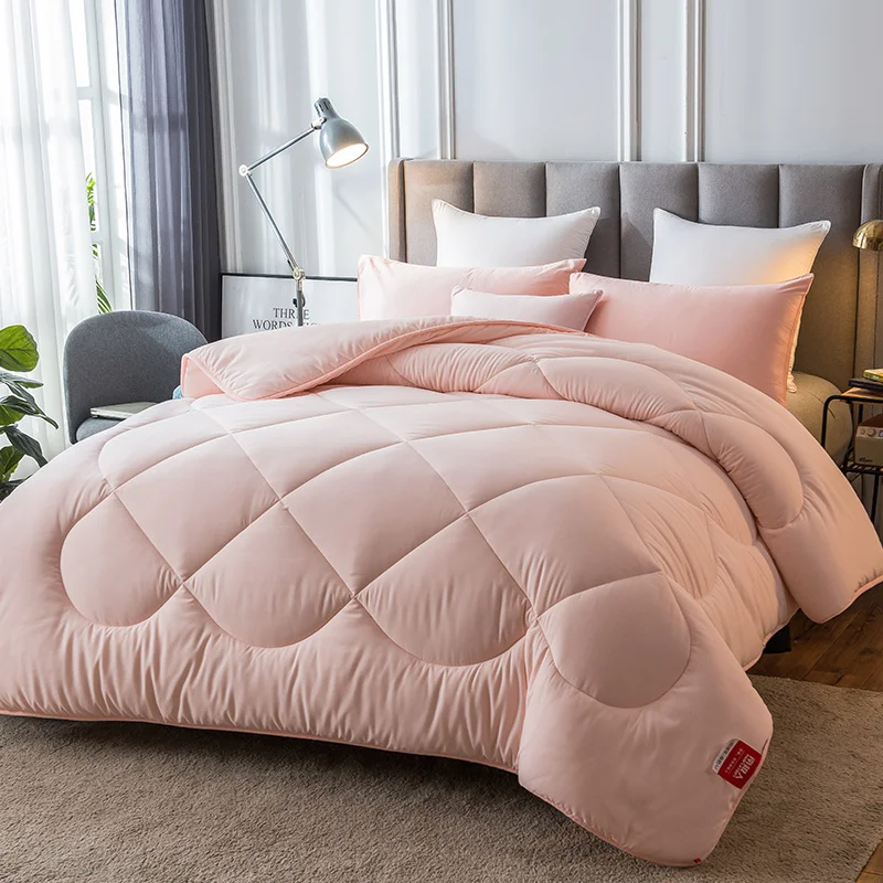

Soybean Fiber Winter Quilt for Spring and Autumn Insert Single Thickened Thermal Cotton Duvet Air