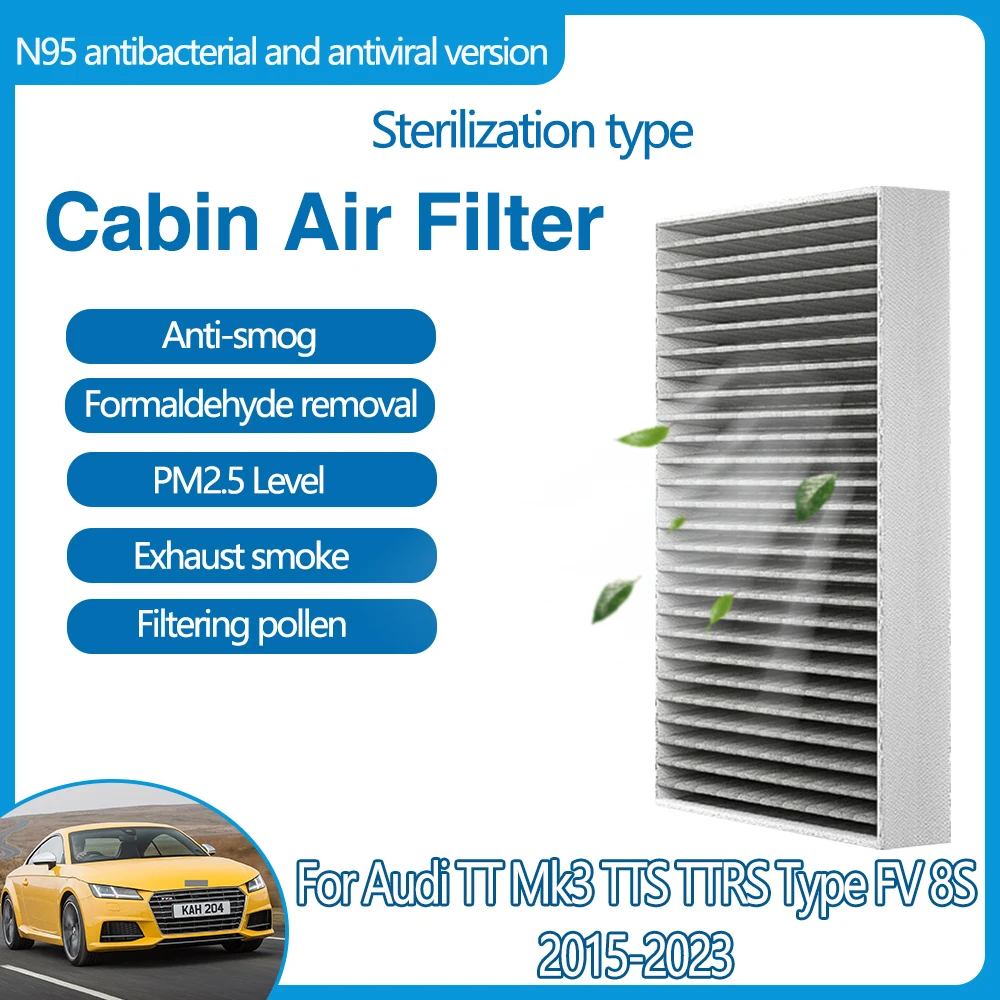 Для Audi TT Mk3 TTS TTRS Тип FV 8S 2015 ~ 2023 5Q0819653 автомобильные аксессуары с активированным