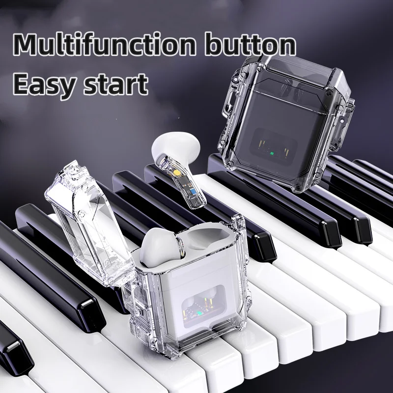 

Новая прозрачная сенсорная гарнитура Amazon, инновационная сверхдолговечная шумоподавление Huaqiang North, Беспроводная Bluetooth Tws гарнитура