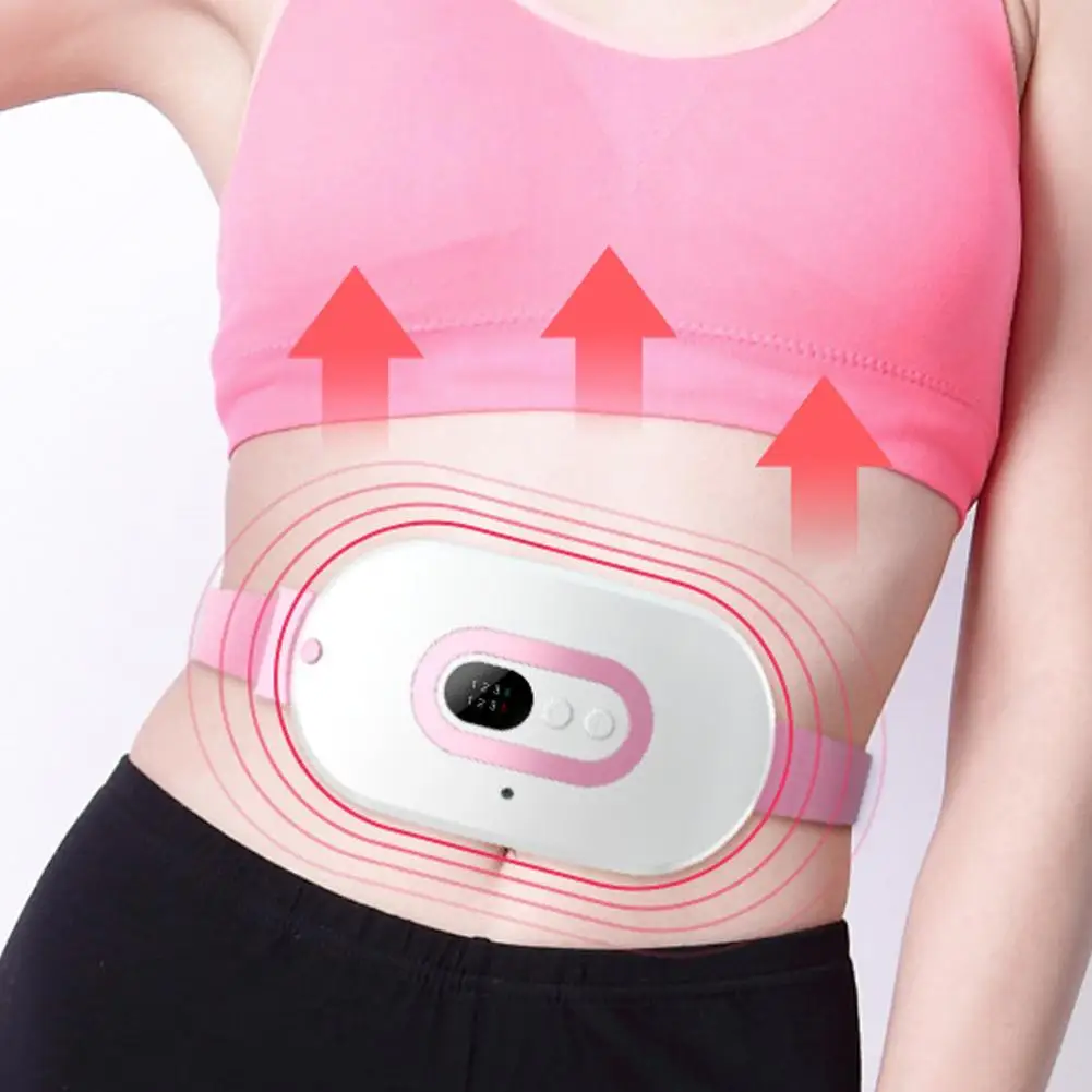 

Menstrual Heating Warm Magnetic Therapy Back Waist Support Brace Relief Lumbar Health Pain Belt Care Adjustable Massage Y7H0