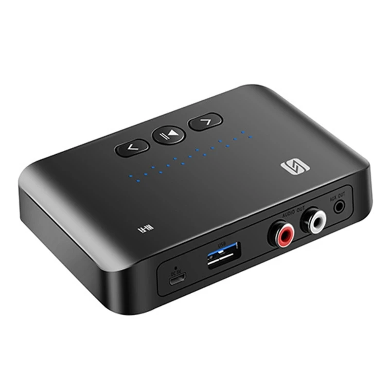 

Bluetooth-compatible 5.0 Receiver Inductive Connection AUX-Audio P9JB