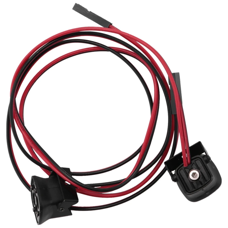 

Светодиодные фары на крышу автомобиля на радиоуправлении, круглый прожектор для 1/10 RC Crawler Axial SCX10 90046 Traxxas TRX4 TRX6 Redcat Gen8