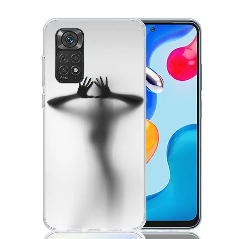 Женские силуэты сексуальный чехол для телефона девочек Xiaomi Redmi Note 13 12S 12 11S 11T 11E Pro