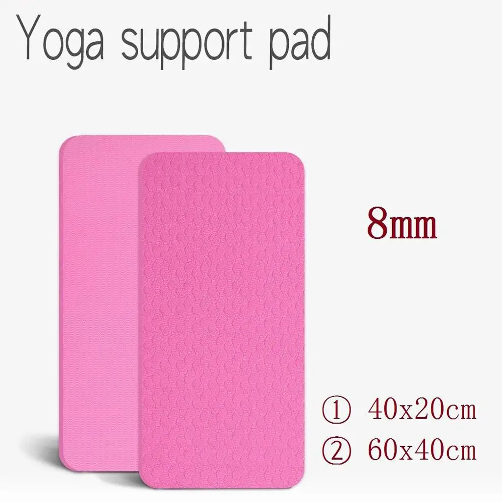 8 мм наколенник для йоги подушка поддержки локтей на запястье коврик пилатеса