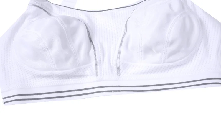 Womens High Impact Sports Bra Level 4 Maximum Racer Back Non-padded Underwire Comfortale Bra 32 34 36 38 40 A B C D DD E F