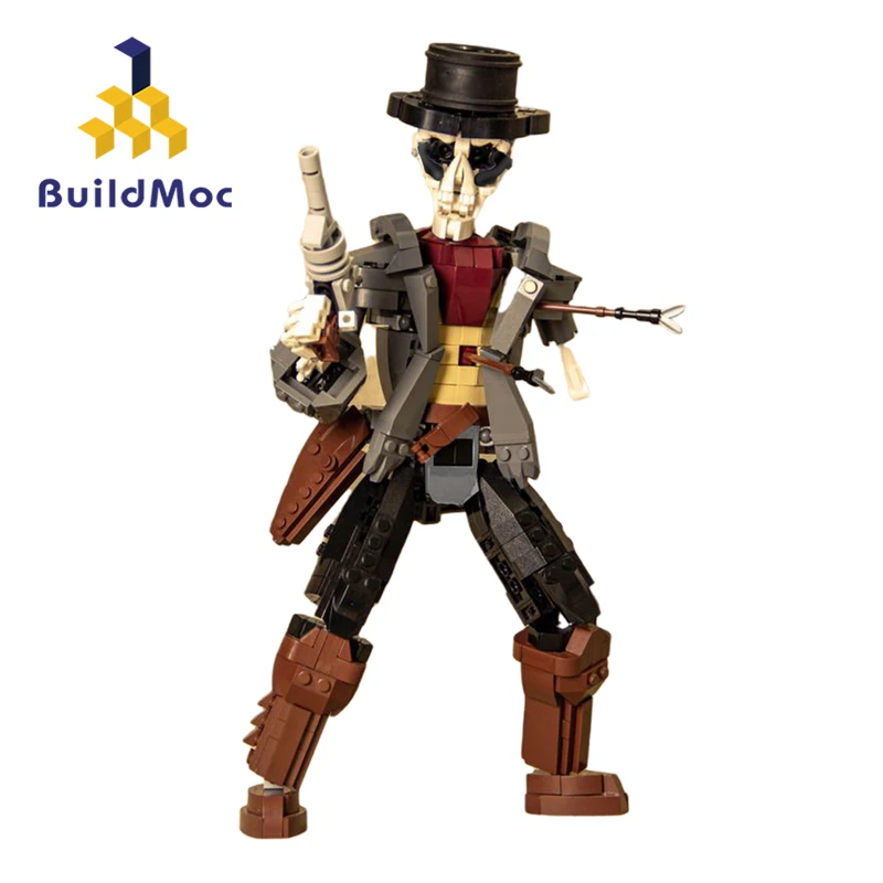 

Building Blocks set Undead Cowboy mini MOC figures Bricks Toys Kids Gifts