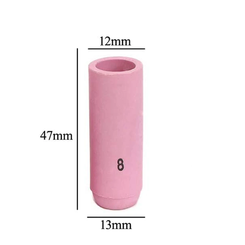 10N46 8 Защитная чашка сопла TIG для сварочной горелки WP17 18 26