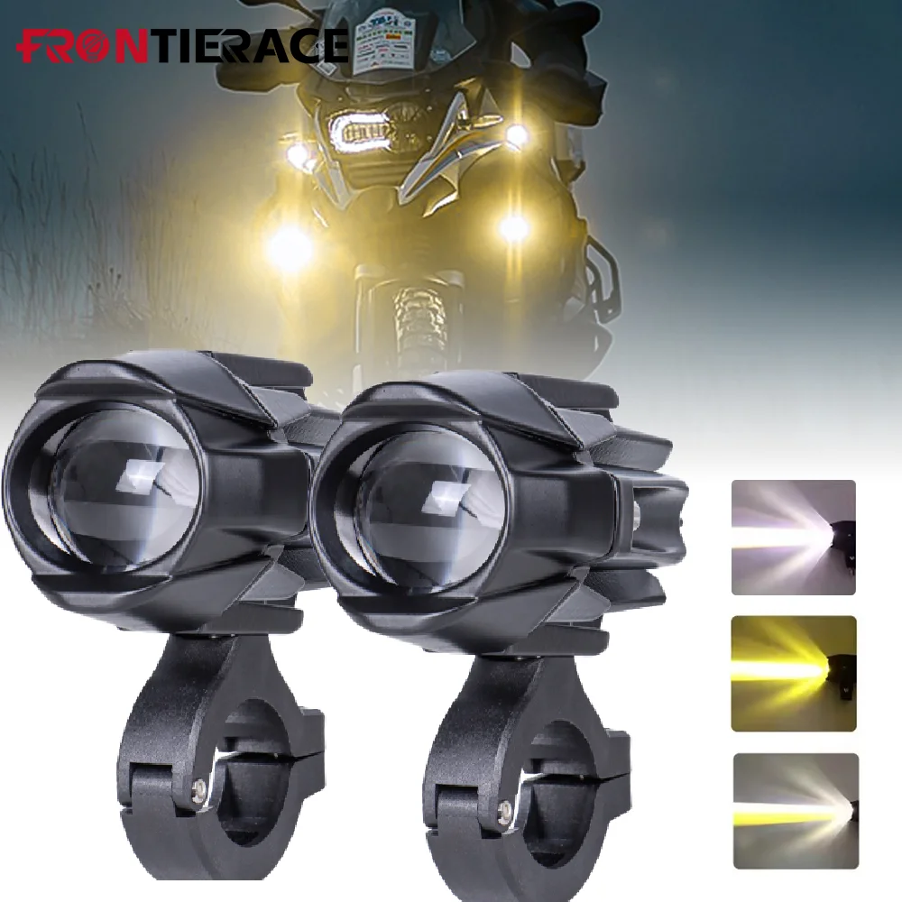 

Мотоциклетная светодиодная вспомогательная фара, вспомогательная противотуманная фара минимального размера, велосипед дальнего света для бездорожья 4X4 4WD ATV SUV UTV