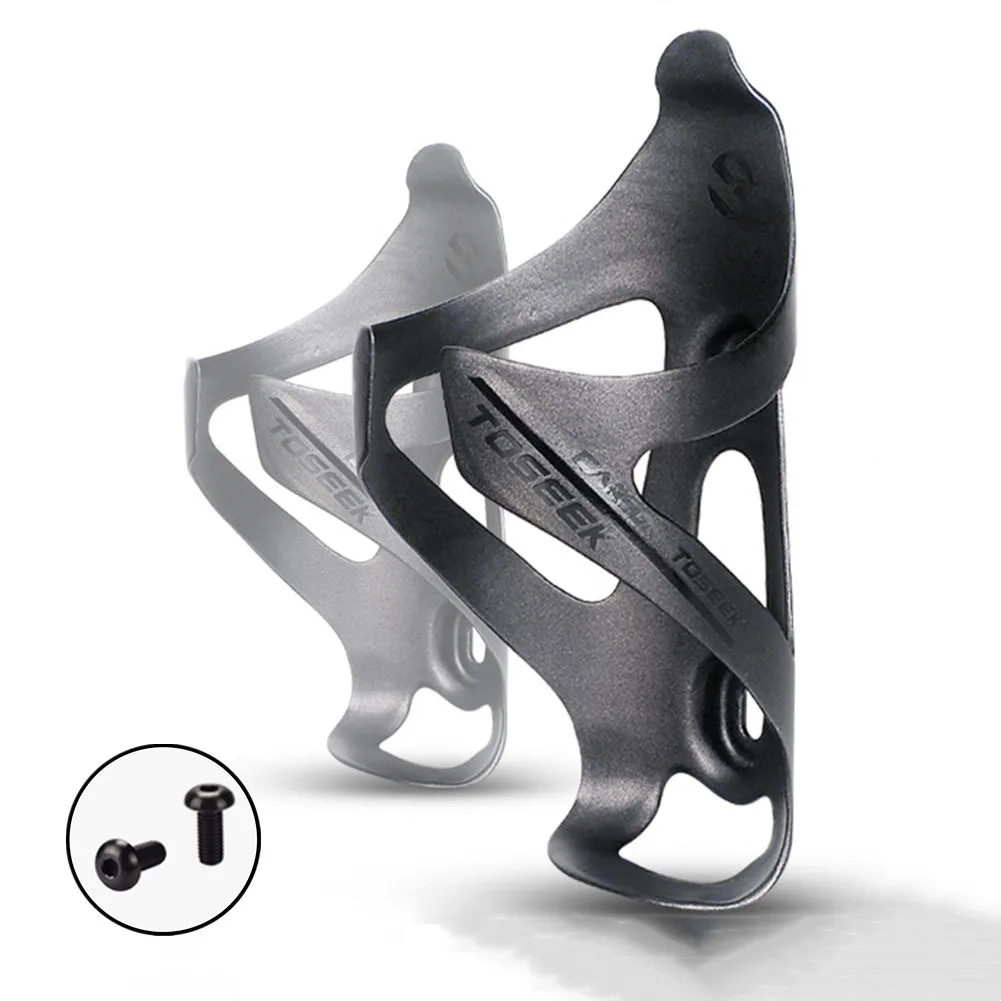

Thickened Full Carbon Fibre Bicycle Water Bottle Holder MTB Road Bike Kettle Cage Sports Bottle Bracket Rack Cycling Equipment