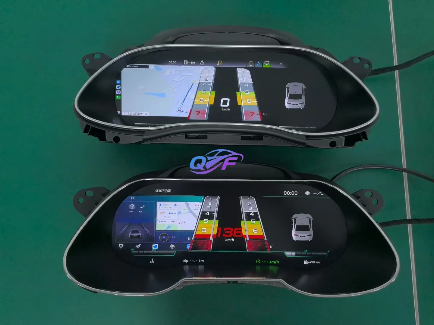 Фото Цифровая приборная панель Linux LCD для Audi Q5 Q5L A4 B8 A4L A5 A3 2010-2018: Виртуальная панель приборов, кокпит, спидометр, датчик скорости №4