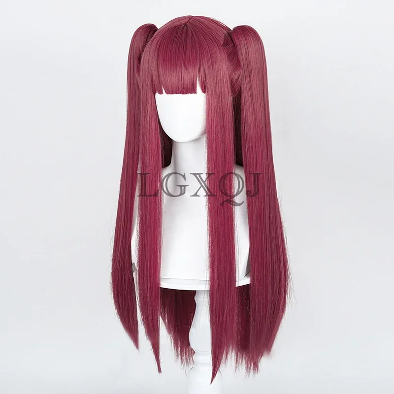 Высокое качество My Dress-Up Darling Marin Kitagawa парик для косплея Rizu Kyun Rose Red Devil вечерние