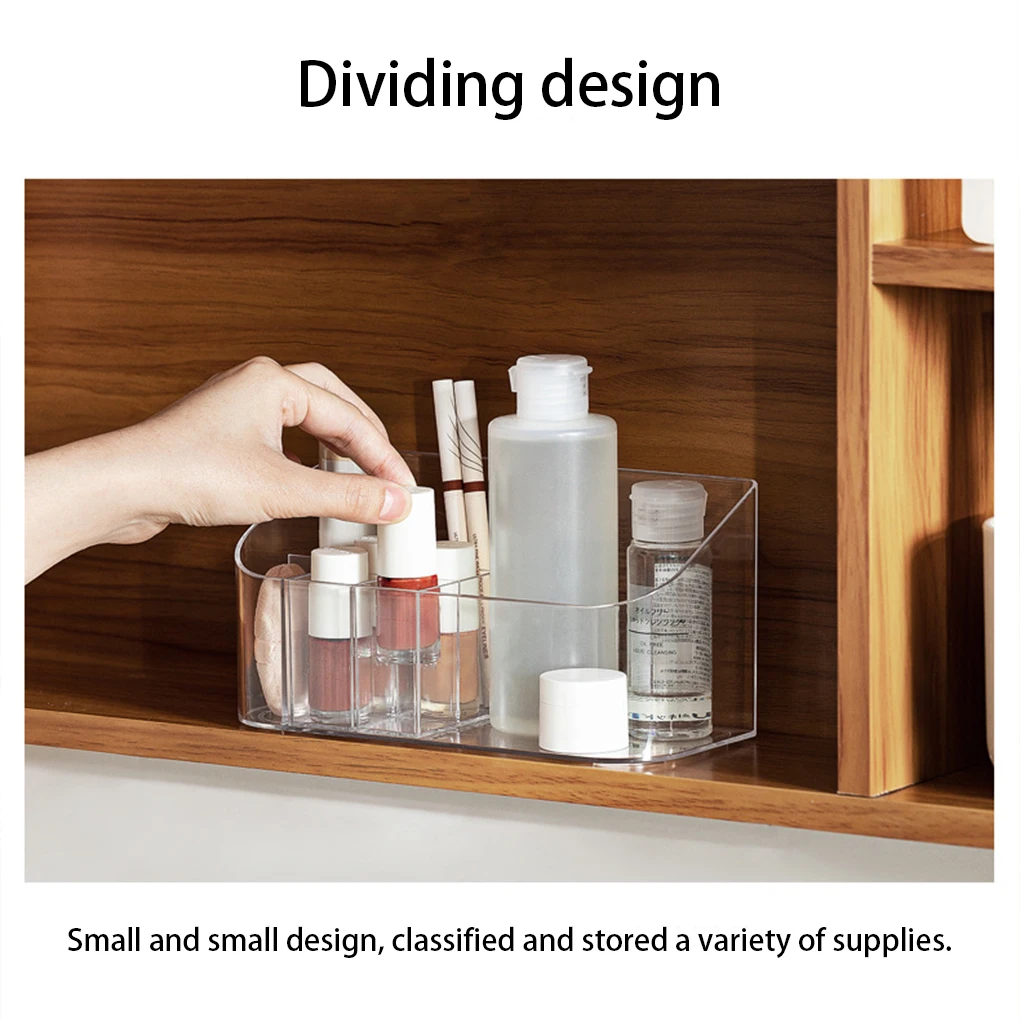 

Органайзер для косметики, держатель для туалетных принадлежностей, вместительный Настольный