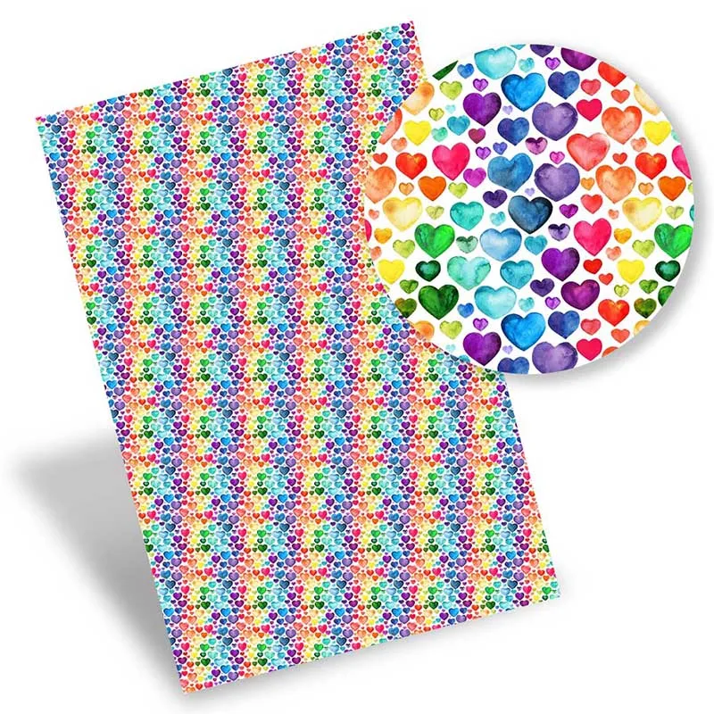 

Faux Leather Sheets Synthetic Leather Zombie Skeleton Printed Vinyl Fabric DIY Handbag Bow Making Materials 22*30cm/A4 0.8mm 1pc