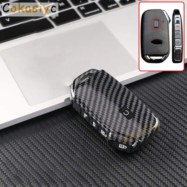 

Чехол для дистанционного ключа с 5-кнопкой из АБС-пластика для Kia Telluride Telluride SX 2021 Sportage R 2022 K5 GT Line 2021 Seltos 2020