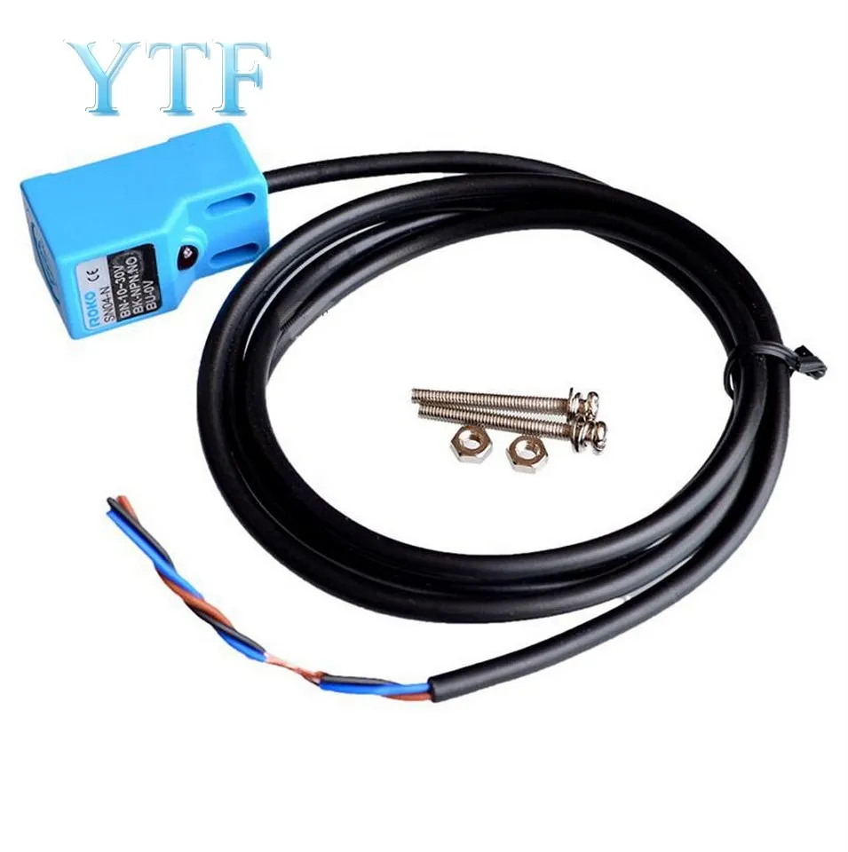

SN04-N SN04-N2 SN04-P SN04-P2 DC NPN PNP NO NC 4MM DC 10-30V SN04 Inductive Proximity Sensor Detection Switch