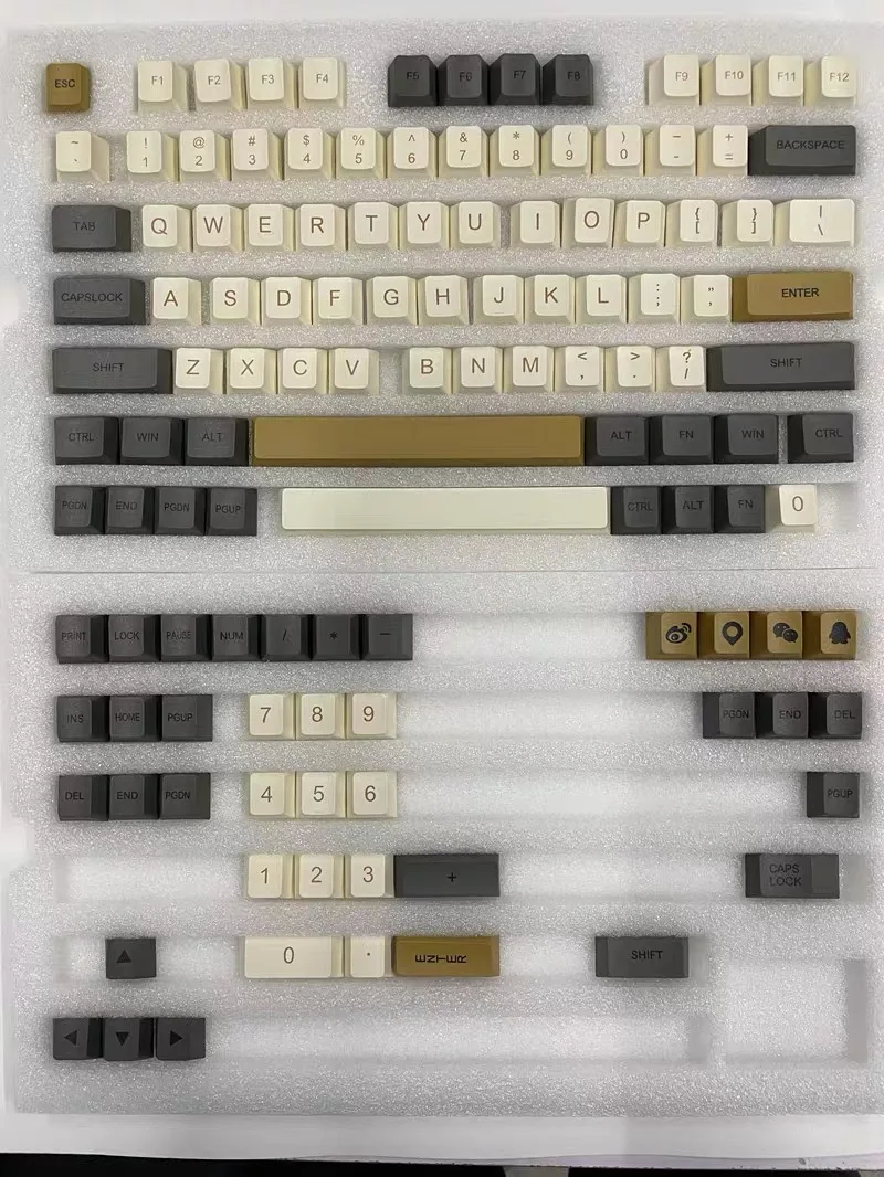 

120 Keys Cherry Keycaps PBT Dye Sub Keycaps Dawn For Gaming Mechanical Keyboard Mx Switch 60 64 68 75 84 87 104 108 Layout