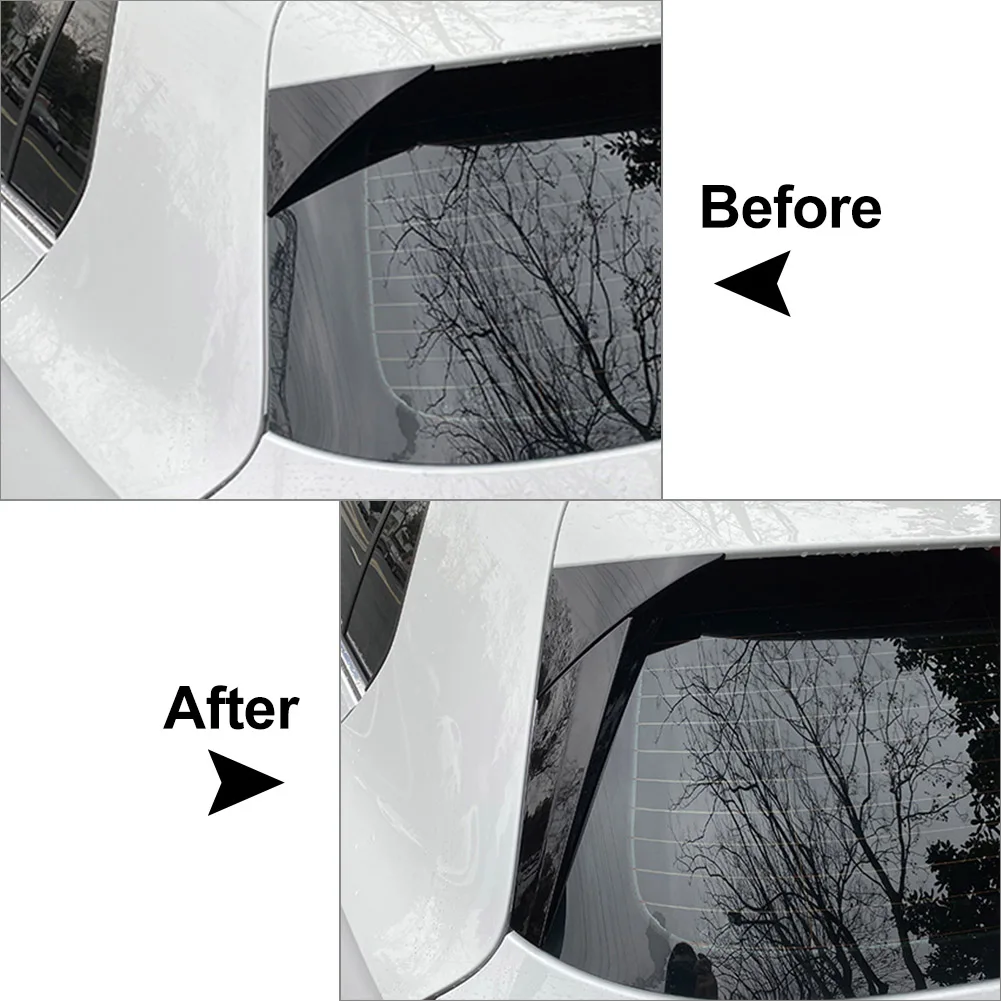 ​ Спойлер на заднее окно для VW Golf 8 2020-2021 накладка боковое крыло украшение 2 шт.