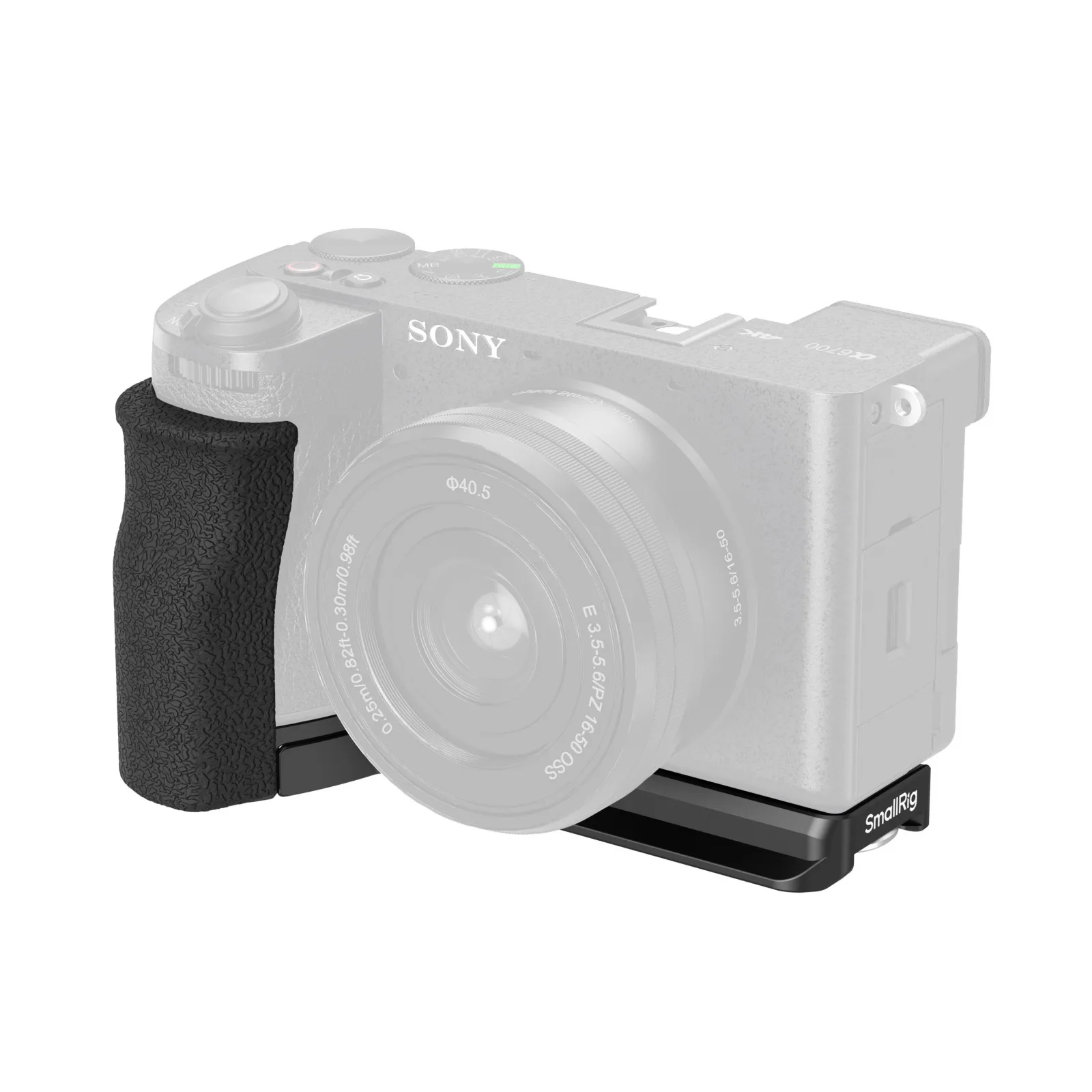 Фото SmallRig A6700 L-образная монтажная пластина с силиконовой ручкой для Sony Alpha 6700 w быстросъемная пластина Arca-Swiss для штативов-5061 №2