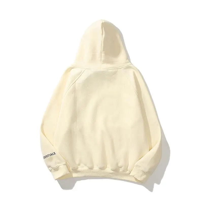 

OEM Customised Oversized Blank Premium 100% Cotton High Quality No Drawstring Plain Stringless Full Zip Up Hoodie Blank for Men
