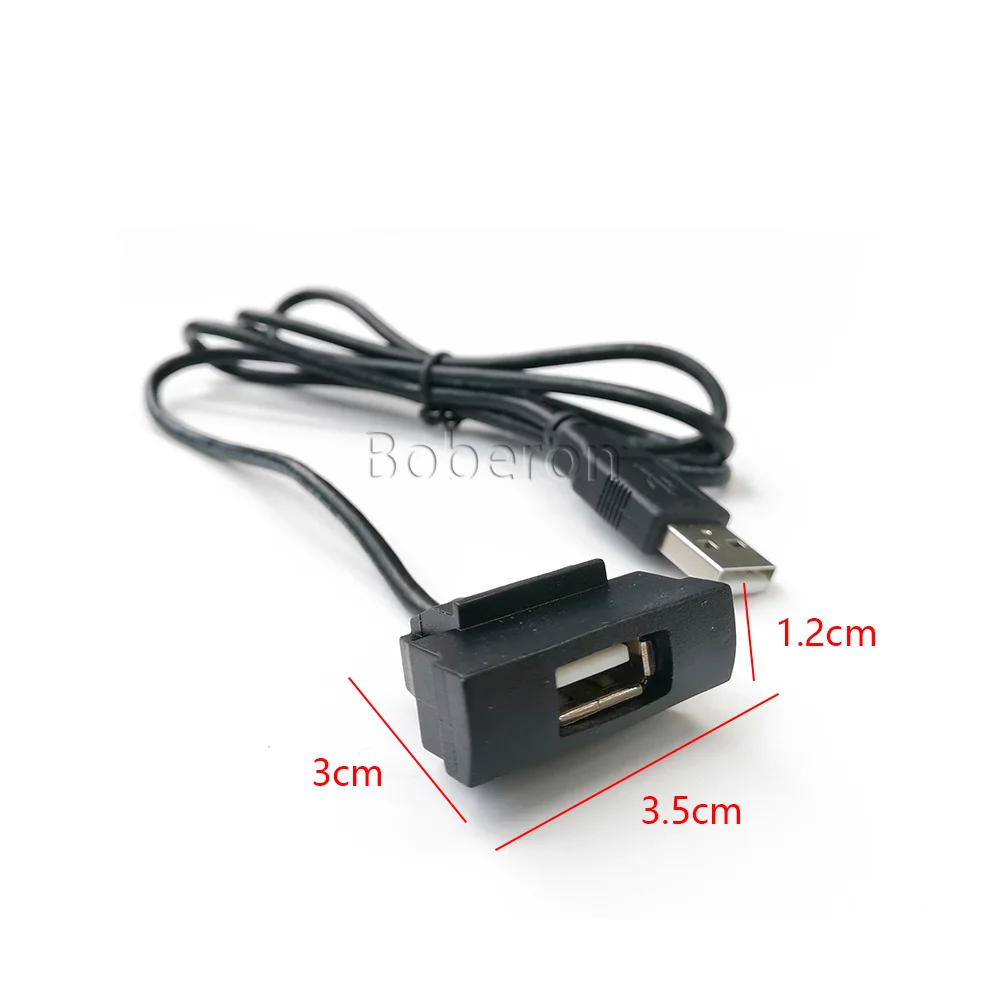 Фото USB-кабель для зарядки автомобиля, разъем для радиоприемника RCD510 RCD315, аксессуары для Skoda Octavia 2, Golf 5, Jetta 5, Passat B6 (1 шт.) №2