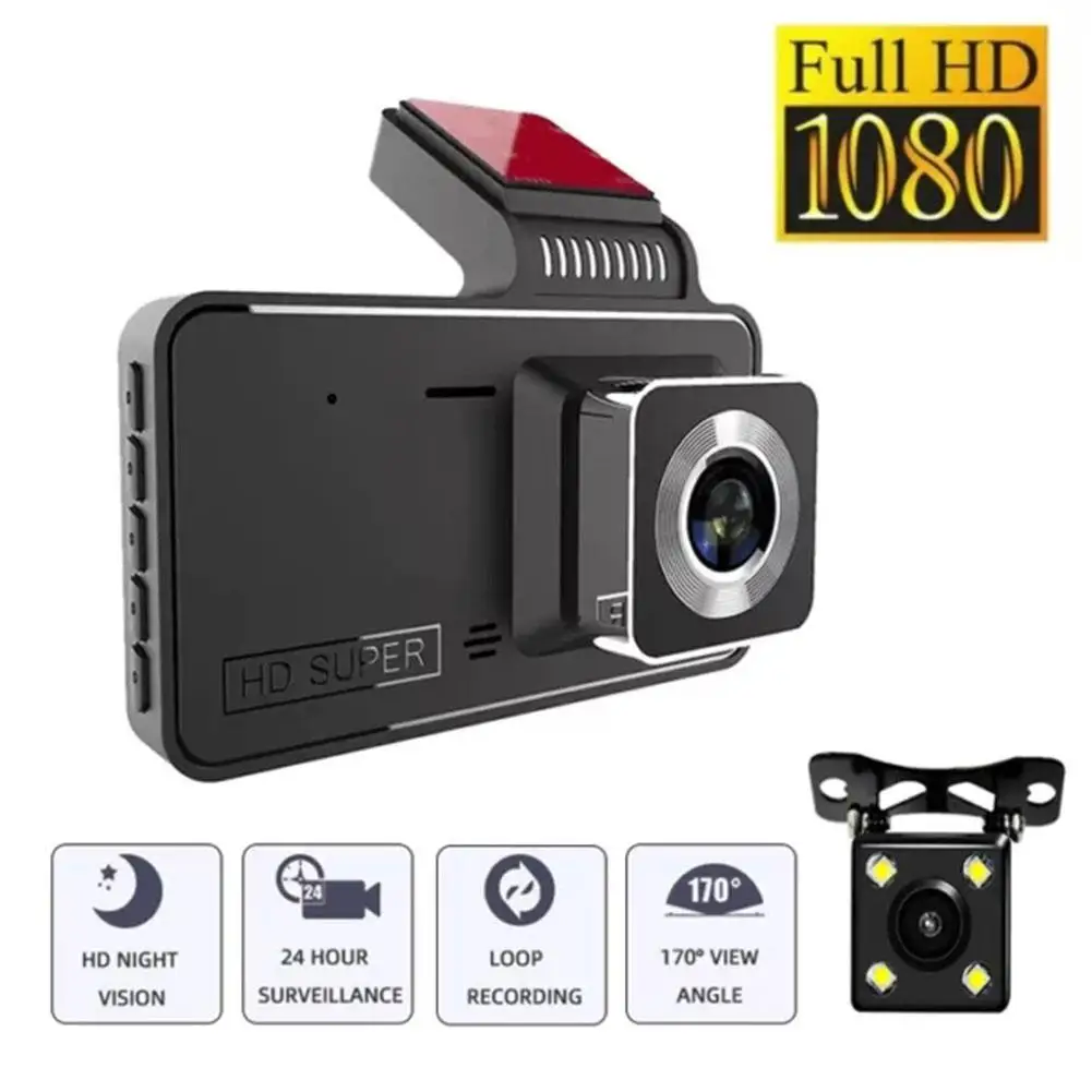 

Car DVR Dash Cam WiFi 4.0" 1080P Full HD Rear View Video Recorder Night Vision Auto Dashcam Black Box GPS Logger Vehicle Camera