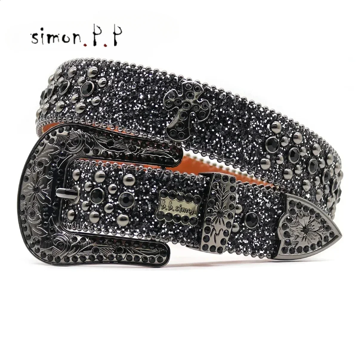 NOWISBB Y2K Rheinstone with High Quality Western Cowgirl Diamond Sparkling Cinturones Para Hombre er Goth 240909 (art.: 3920cbe2e170f) - 3920cbe2e170f