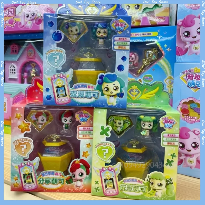 Catch Teenieping Набор блестящих камней серия горячая модель фигурка мультяшная