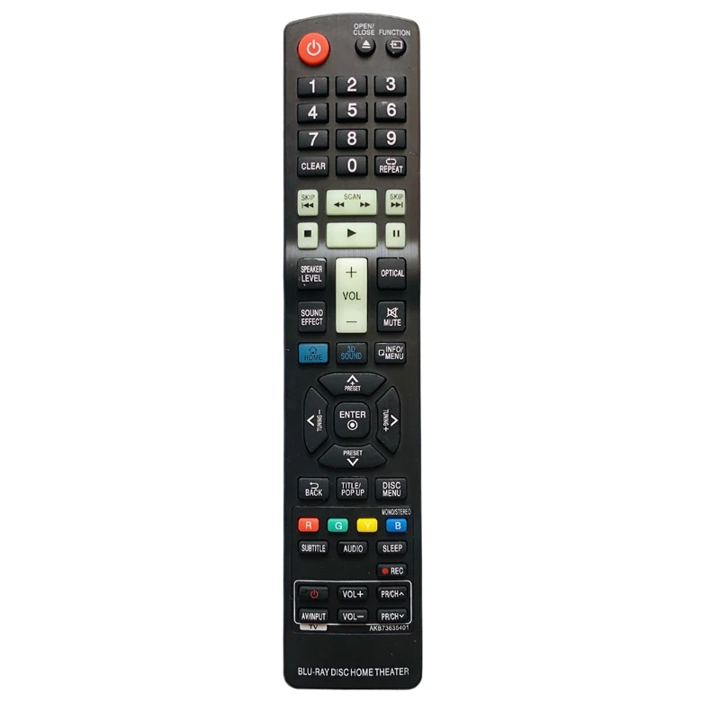 

AKB73635401 Remote Control for LG Blu-Ray 3D Wireless Combination Home Theater Remote Control Universal AKB73375504
