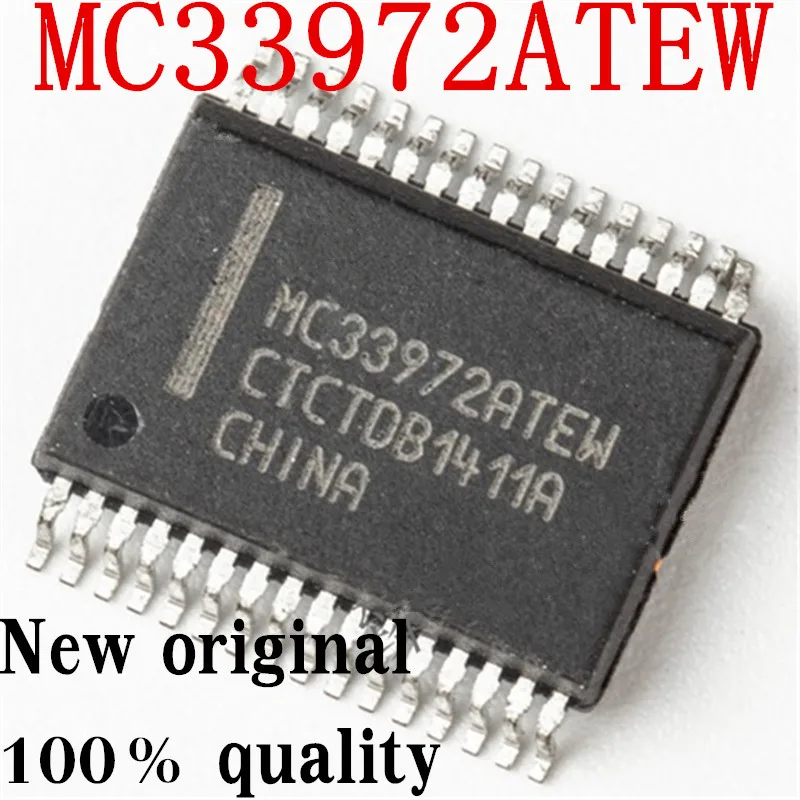 

5PCS 100% New MC33972ATEW MC33972 SSOP-32 MC33972AEW MC33972EW ssop-32
